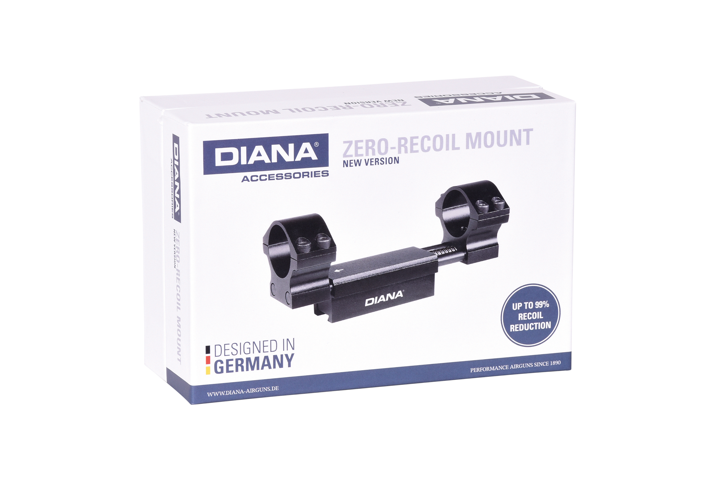 DIANA Zero Recoil Aluminium Blockmontage