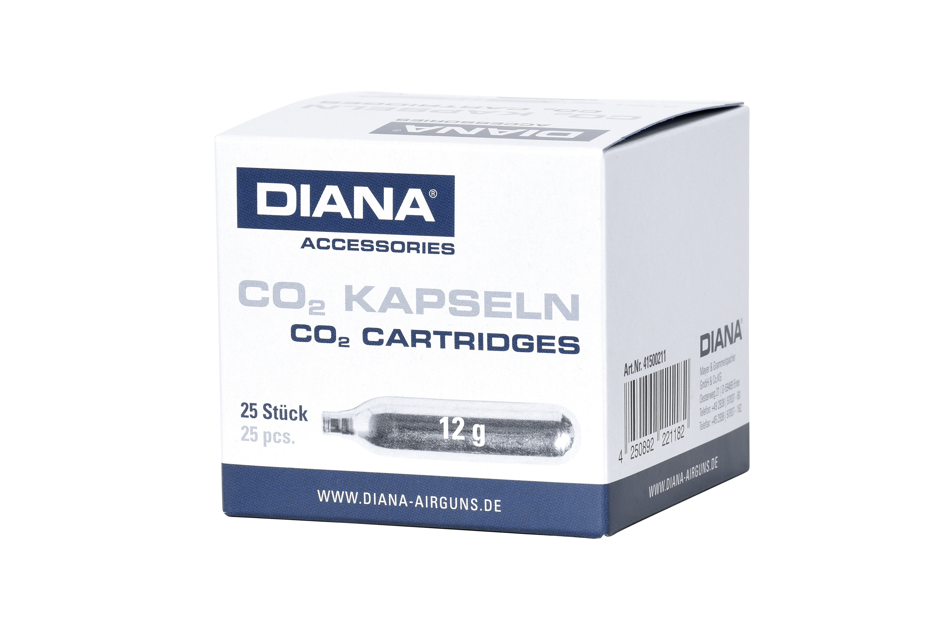 DIANA Co2 Kapseln 25 Stück