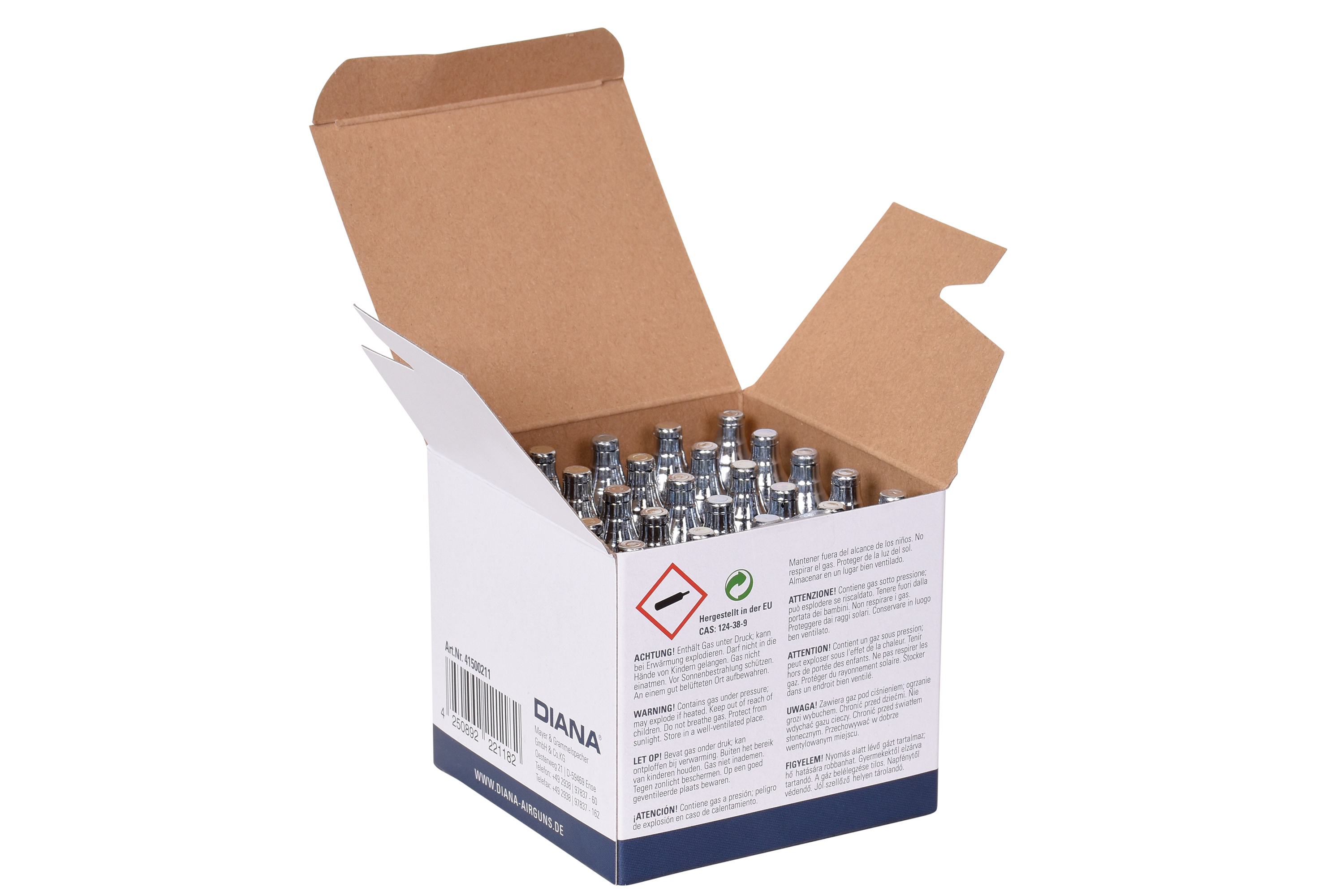 DIANA Co2 Kapseln 25 Stück