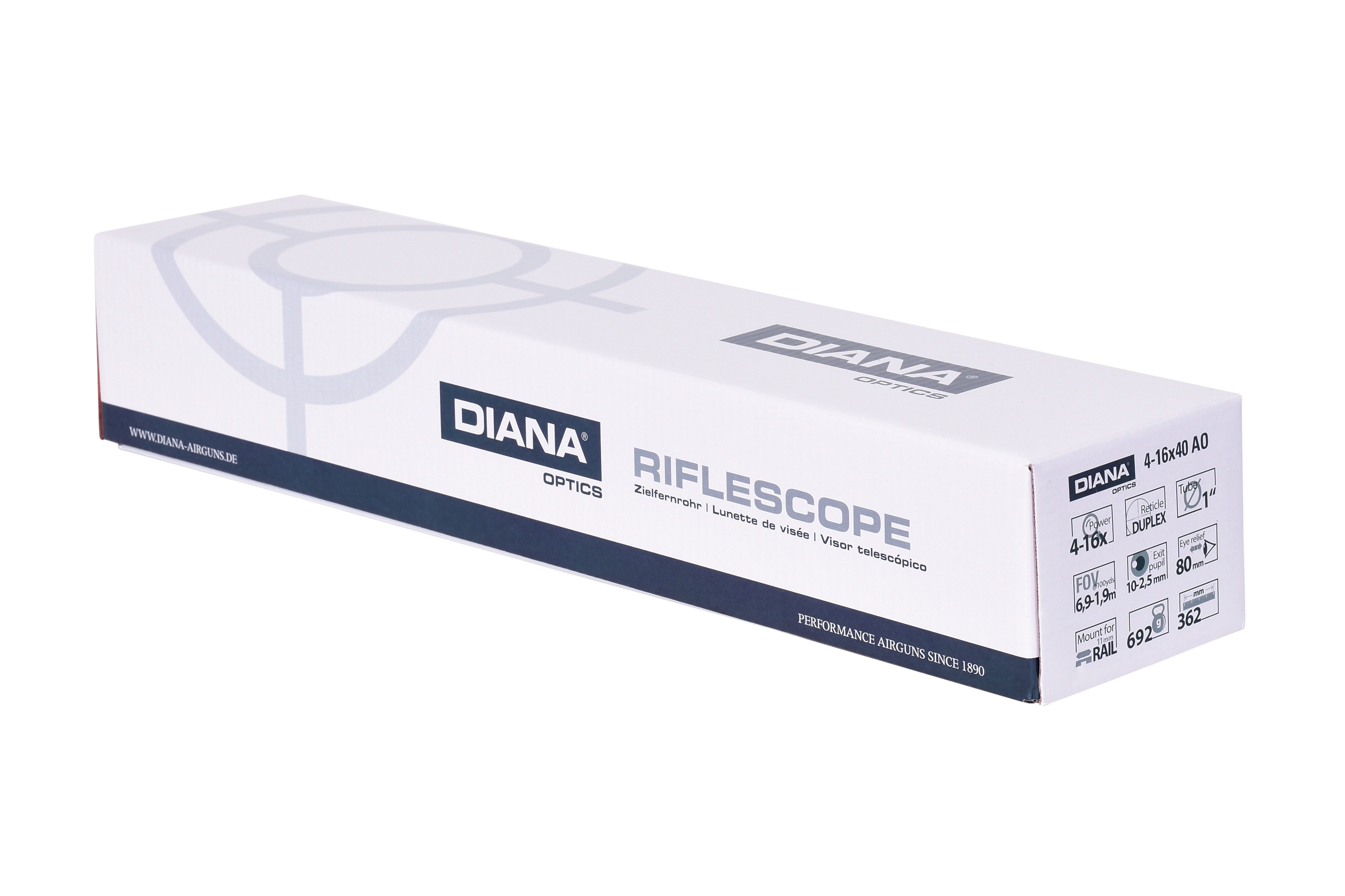 DIANA Zielfernrohr 4-16x40 AO